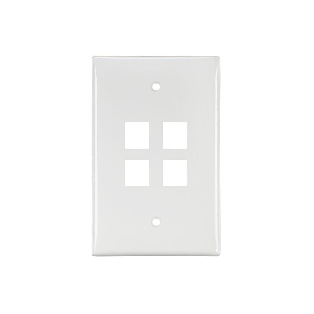 QUICKPORT Midsize Single-Gang Wallplates