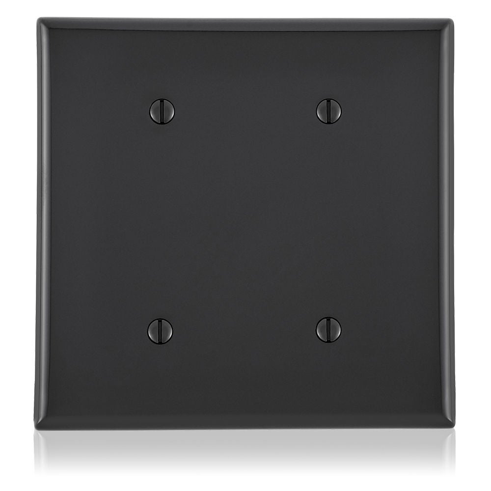 80734-E 2 Gang Residential Blank Wallplate