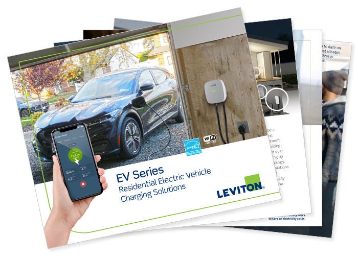 My Leviton Brochure Fanned Image