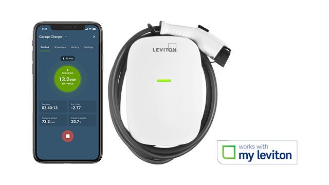 My Leviton EV Charger with Phone App