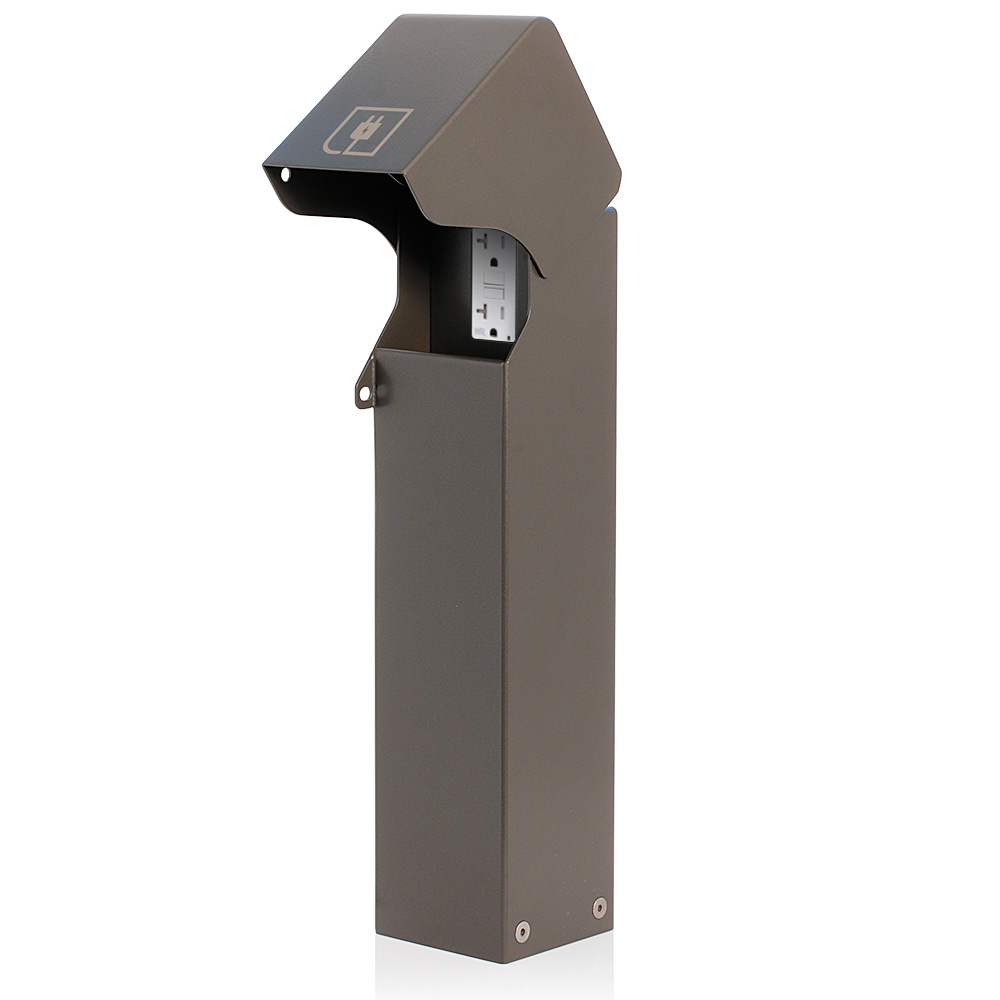 Product image for Power Pedestal Kit, Flush Hinge, Surface Mount