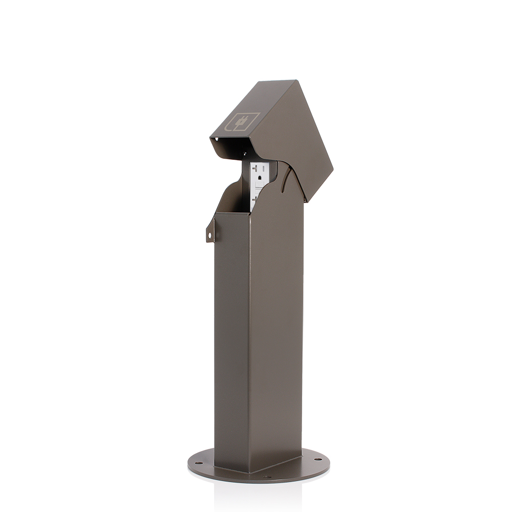 Product image for Power Pedestal Kit, Standard Hinge, Surface Mount