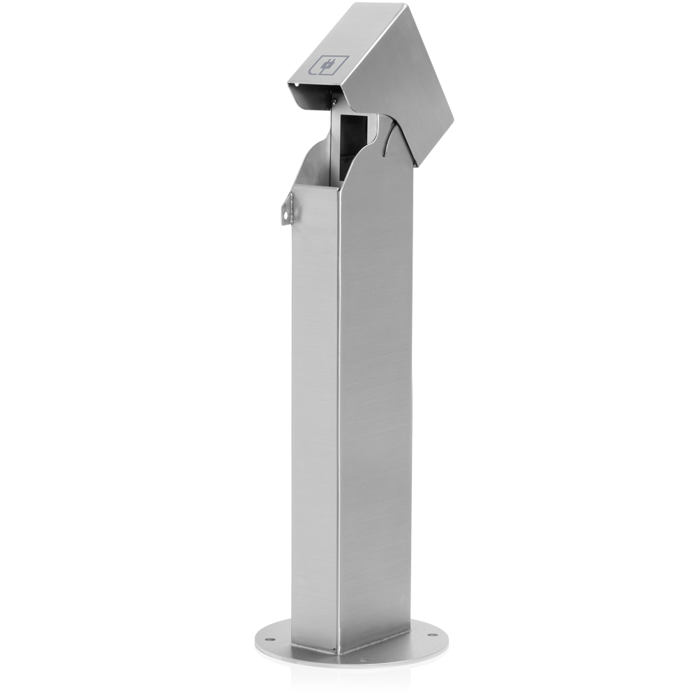 Product image for Power Pedestal, Standard Hinge, Surface Mount