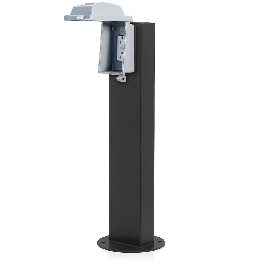 Product image for Power Pedestal Kit, No Hinge, Surface Mount