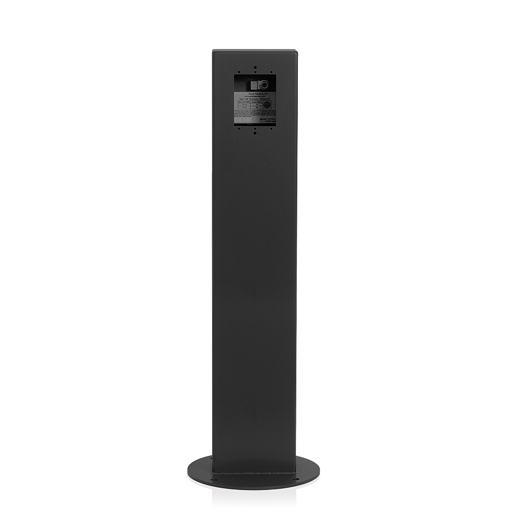 Product image for Power Pedestal, No Hinge, Surface Mount