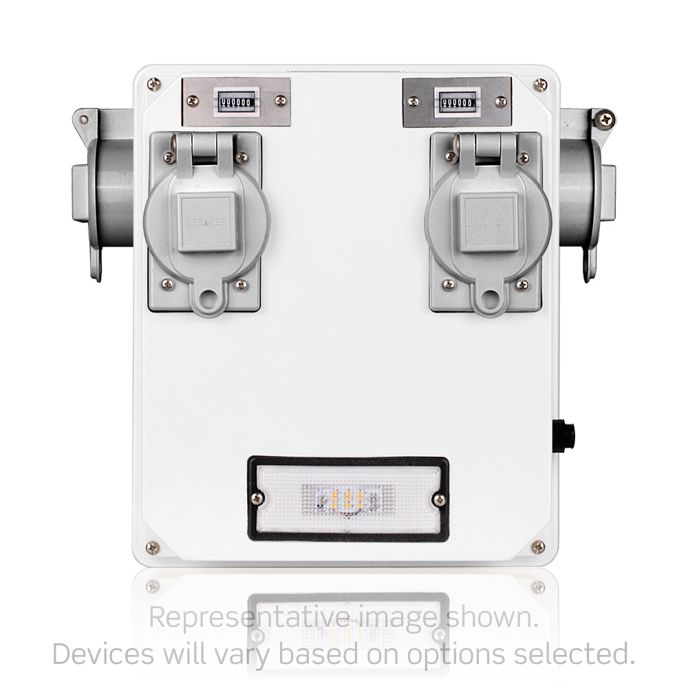 Product image for Camphead, Single Phase Loop Distribution Bus Bar, Metering